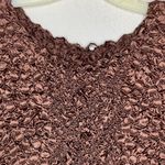 Vintage FC‎ Expandable Popcorn Shirt Brown Size undefined Photo 1