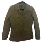 J.Crew Olive Green Quilted Field Chore Jacket Photo 0