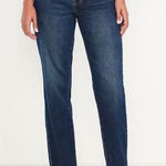 Old Navy  high rise OG straight raw hem jeans size 16 Photo 0