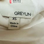 Greylin White Sweetheart Neckline Cropped Keyhole Cutout Midi Dress Size XS Photo 9