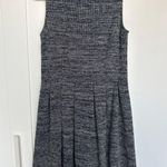 Ganni Anthropologie Pinnacle Knit Textured Blue Gray Dress, Size M, Like New Photo 0