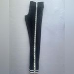 Varsity Spirit  Women’s‎ Black Ankle Hem Stripe Size S Leggings Photo 4