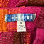 Urban Outfitters  Martina Linen Low-Rise Trouser Pant Purple and Orange Size 0 Photo 7