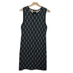 Alice + Olivia  Bently Wool Dress Women’s Medium Black White Sleeveless Knit Photo 1