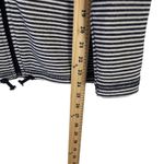 Talbots T by Women's Size XS Nautical Navy Blue Striped Full Zip Up Sweater Photo 7