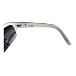 Kathy Van Zeeland White and Brown Sunglasses with Gradient Lenses Photo 7