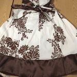 Ruby Rox Juniors/Women’s  Strapless Dress Stretchy Soft Comfy Brown White Size 3 Photo 7