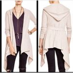 NWT Free People Sloane' Hooded Wrap Cardigan Tan Size L Photo 1