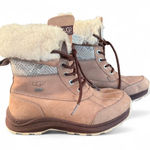 UGG  Women's Brown and Cream Winter Boots Photo 0