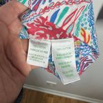 Lilly Pulitzer  Sarasota Tunic Top Women XS Let Minnow Ocean Blue Beaded Coverup Photo 5