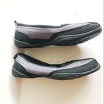 Lands' End Flats Gray & Black Slip On Shoes Sz 10 NWOT Grey Comfort Comfortable Photo 3