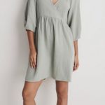 Madewell Puff Sleeve Mini Dress Photo 0