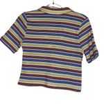 ZARA NWT  TEXTURED RIB POLO SHIRT STRIPED Photo 9