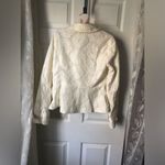 New York & Co. Lace peplum full zip up Moto blazer jacket, size M Photo 5