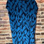 by Malene Birger Bellatrix Harluna Silk Short Sleeve Dress Women's Size 42 US 12 Blue Photo 1
