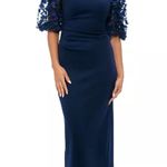 XScape Floor Length Formal Gown  Photo 0