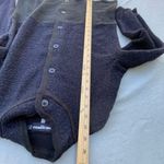 Karl Lagerfeld  Paris size M blue black sweater cardigan wool blend Photo 6