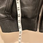 Jason Wu NWT Double Sided Zip Up Bomber Vest Black Size M Photo 3