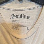 Sublime  Short Sleeve Tee - Cream Photo 1