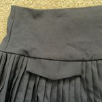 SheIn Pleated Mini Skirt in Black Women's Medium 6 Photo 3
