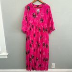 Torrid Maxi Chiffon Dress Size 0(Large) Skull Print NWT Photo 2