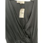 L'Academie The Lorriana Mini Dress in Black XSmall New Womens Shirtdress Photo 5