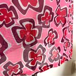 90s Floral Mesh Sheer Mini Dress size Small Pink Photo 4