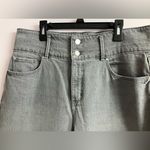 Ann Taylor “The Straight Crop” Women’s Denim Jeans, Size 10, Gray, High Rise, Photo 4