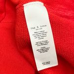 Rag and Bone Battle Red City Terry Organic Cotton Hoodie Sweatshirt Size S Photo 11