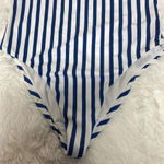 NWT Demi’s Nautical Strip Swimsuit Blue Size XL Photo 2