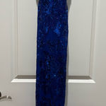 B Darlin Blue Dress Prom Sequin Photo 0
