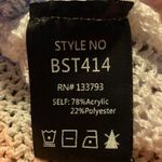 POL Lightweight Striped Oversized Hoodie Sweater - size small Photo 5