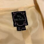 My Michelle 90s  Butter Yellow Boat Neck Blazer Size 13/14 Photo 5