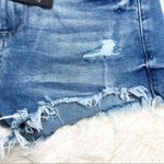BLANK NYC NWT Denim Puppy Love Denim Wedge Shorts Size 24 Photo 9