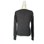 Deb Vintage Gingerbread Oh Snap Y2K Long Sleeve Fuzzy Sweater Medium Black Photo 3