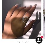 Urban Outfitters 925 Stamped Celestial Ring Photo 1