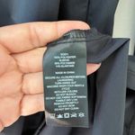 Hurley Sz S Midi Dress Black UPF Swim Cover Up Stretch Shirt Pockets Photo 9