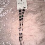 Free People NIP Dangle Earrings - Silver Blue/Green One Size $38 MSRP New in package exactly as shown in picture No refunds or cancellations Photo 6
