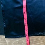 Petal and Pup NEW  Lisbeth midi dress in navy satin Medium Photo 12