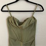 House Of CB XS D-DD Myrna Olive green Corset Slip Dress NWOT size XS Photo 6