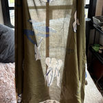 NWOT Noonday Tribal Shawl Green Photo 0