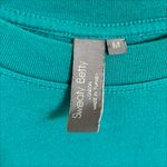 Sweaty Betty  Longline Split Side Crewneck Teal Sweatshirt Size Medium Women’s Photo 4