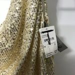 Love by Design Glittering Gold One-Shoulder Dress Photo 6