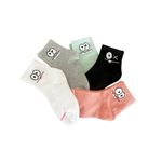 5 Pairs Women Teen Girls Monster Cute Crew Socks Blue Photo 3