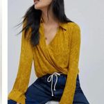 Anthropologie Maeve by  Lydia Floral Wrap Top Photo 1