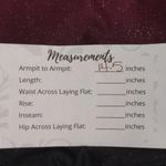 WITH Wear It To Heart Womens Sports Bra Top Red Black Ombre Sleeveless Mesh M Size M Photo 5