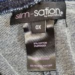 Multiples NWT Slim-sation By  Pull-on Denim Leggings 0X 14W Photo 7