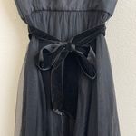 Banana Republic Black Gothic Ballerina Spaghetti Strap Bustier Tutu Tulle Dress Photo 7