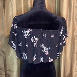Kendall + Kylie floral flowy crop top size small Photo 2