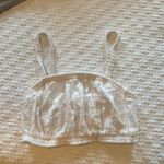 Z Supply white cropped blouse tank Photo 1